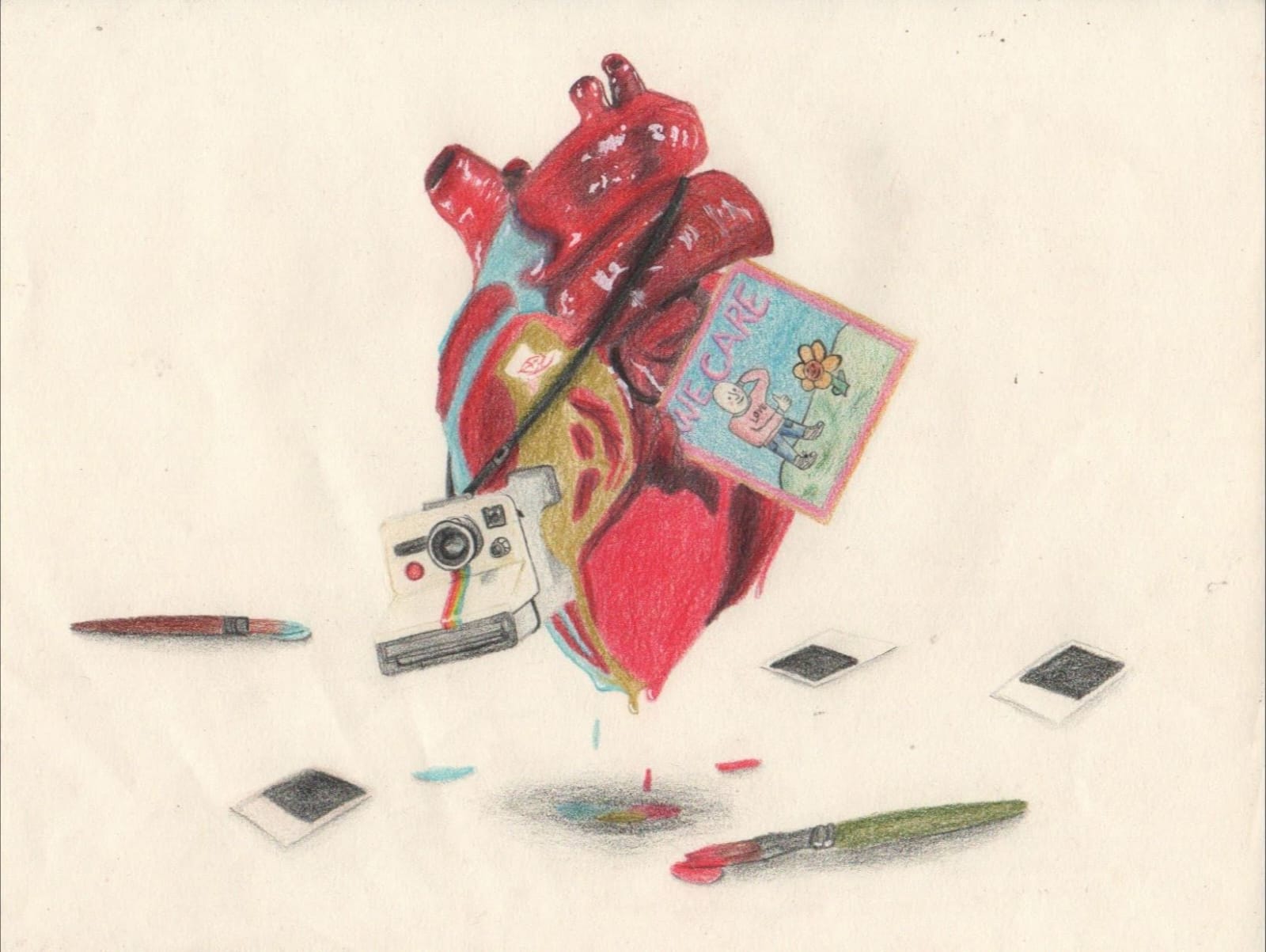 Representación personal con corazón